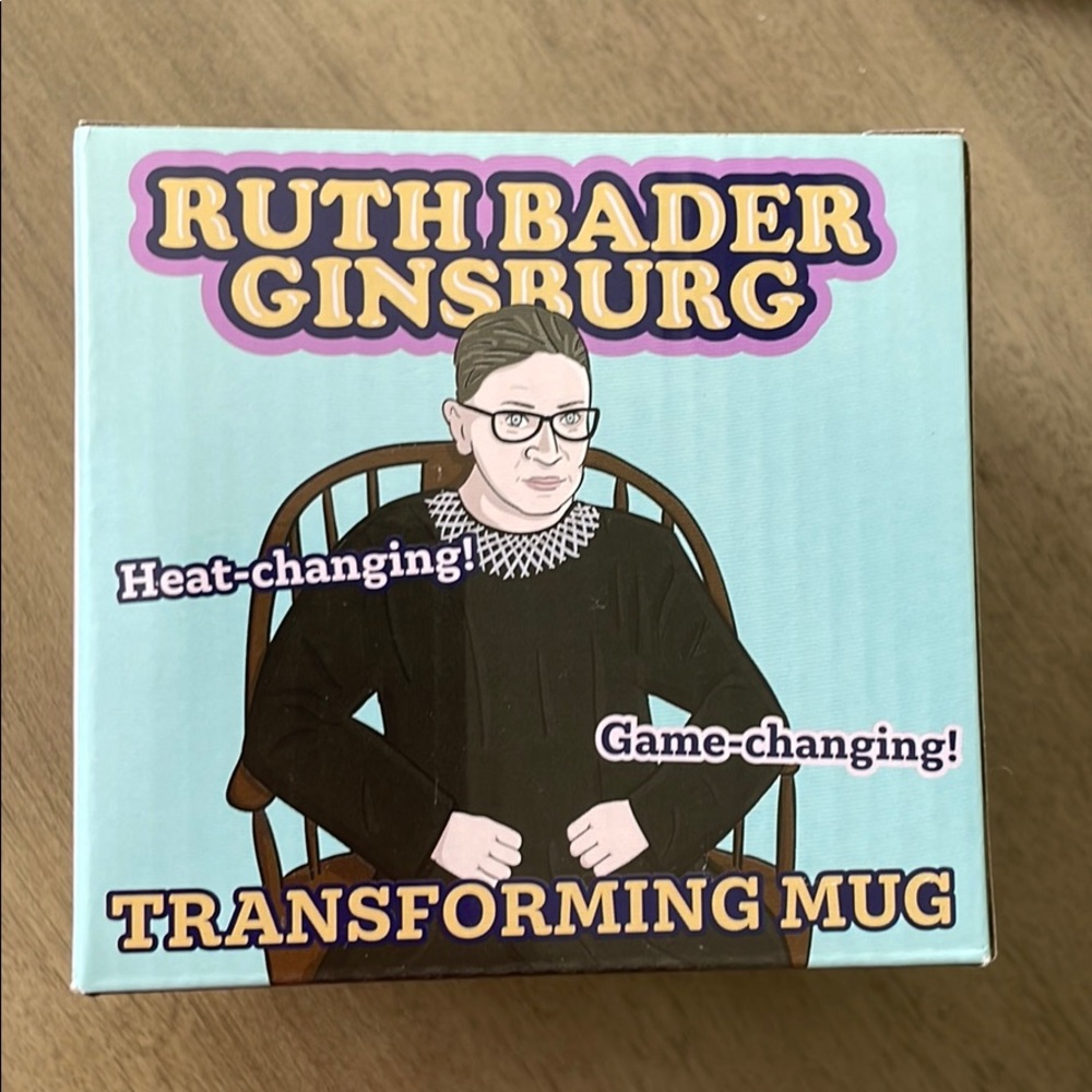 Ruth Bader Ginsburg Color Changing Mug